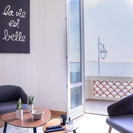 " Nid D'Amour " Evasion De Reve - Pieds Dans L'Eau Face A La Mer Cannes Kültér fotó
