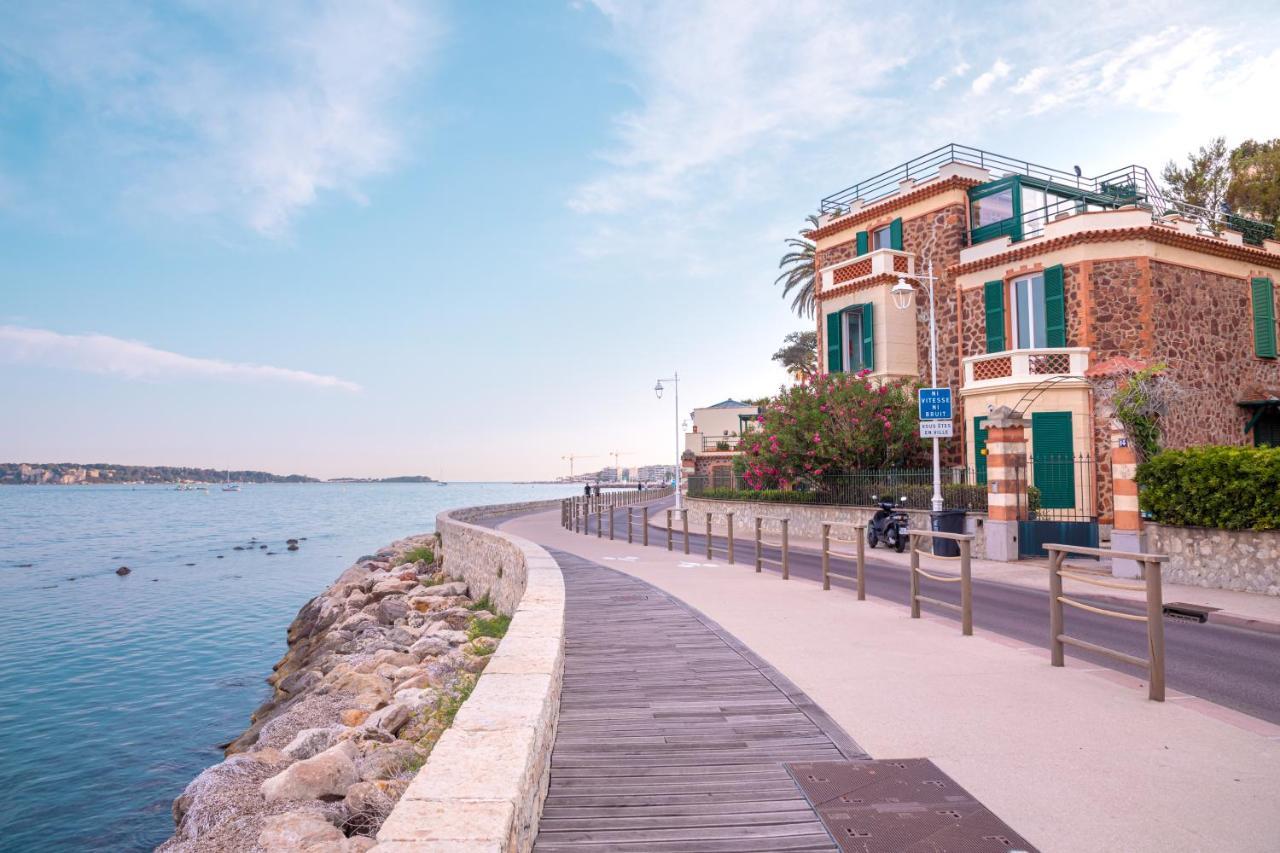 " Nid D'Amour " Evasion De Reve - Pieds Dans L'Eau Face A La Mer Cannes Kültér fotó